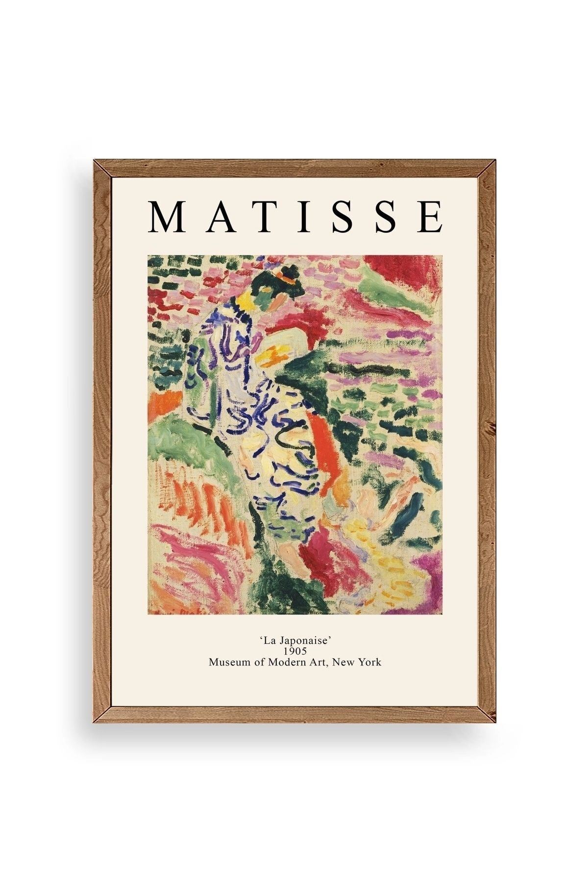 Matisse Ahşap Çerçeveli Tablo 30 x 42