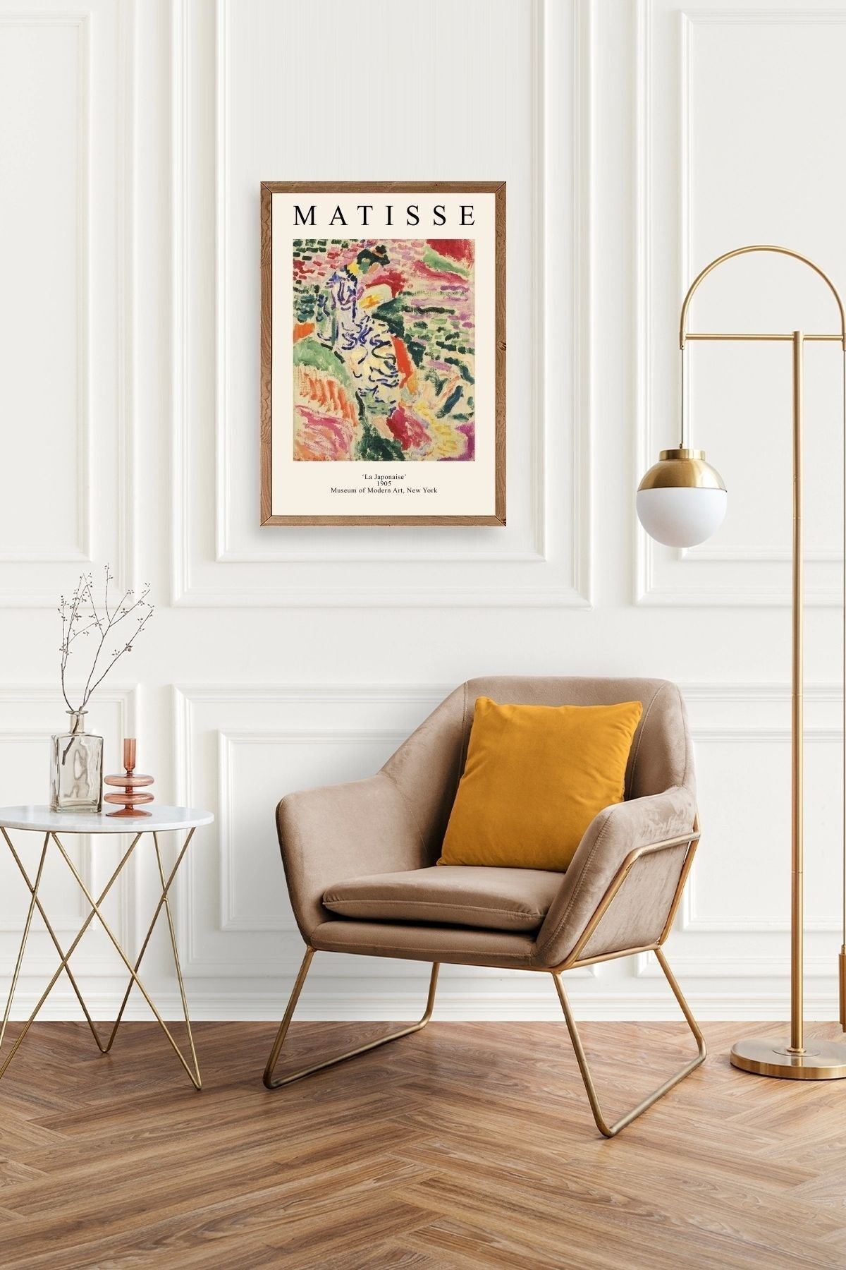 Matisse Ahşap Çerçeveli Tablo 30 x 42