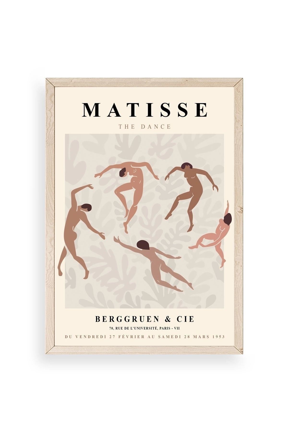 Matisse Ahşap Çerçeveli Tablo 17 x 23