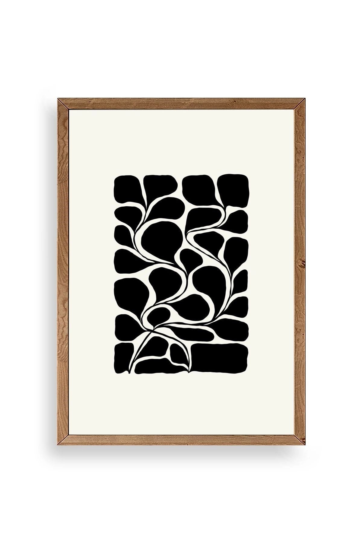 Desen Ahşap Çerçeveli Tablo 17 x 23