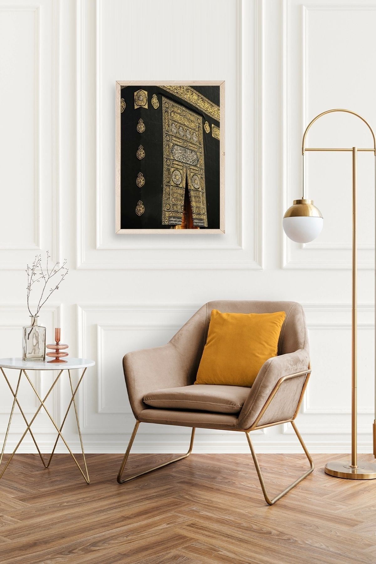 Kabe Ahşap Çerçeveli Tablo 23 x 30