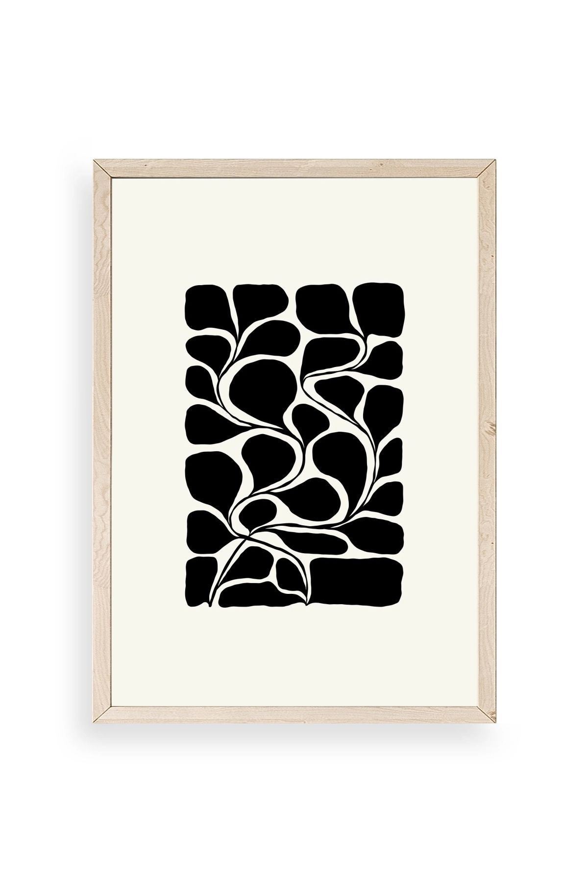 Desen Ahşap Çerçeveli Tablo 30 x 42