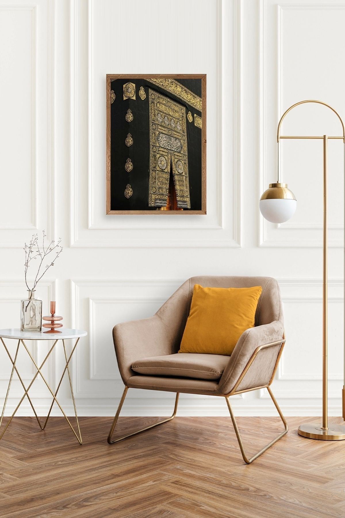 Kabe Ahşap Çerçeveli Tablo 23 x 30