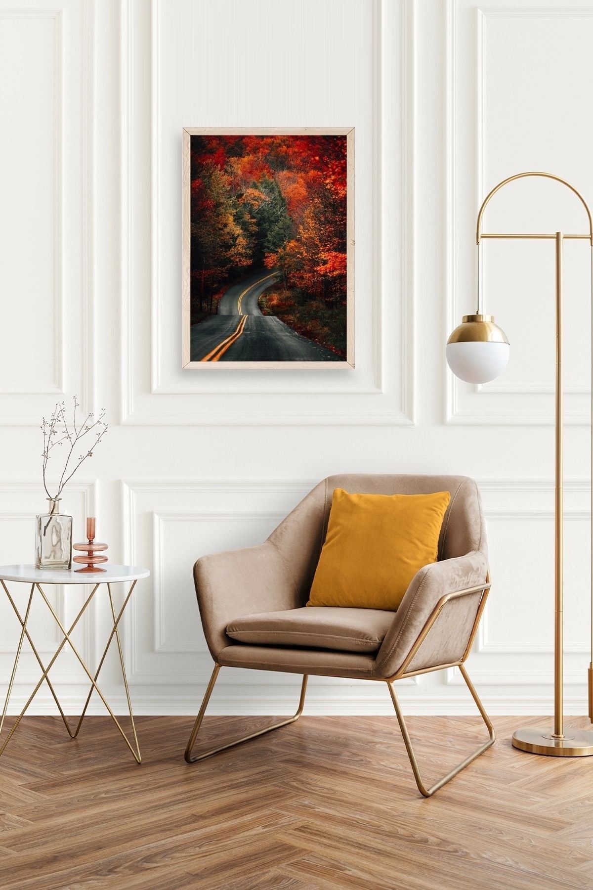 Manzara Ahşap Çerçeveli Tablo 50 x 70