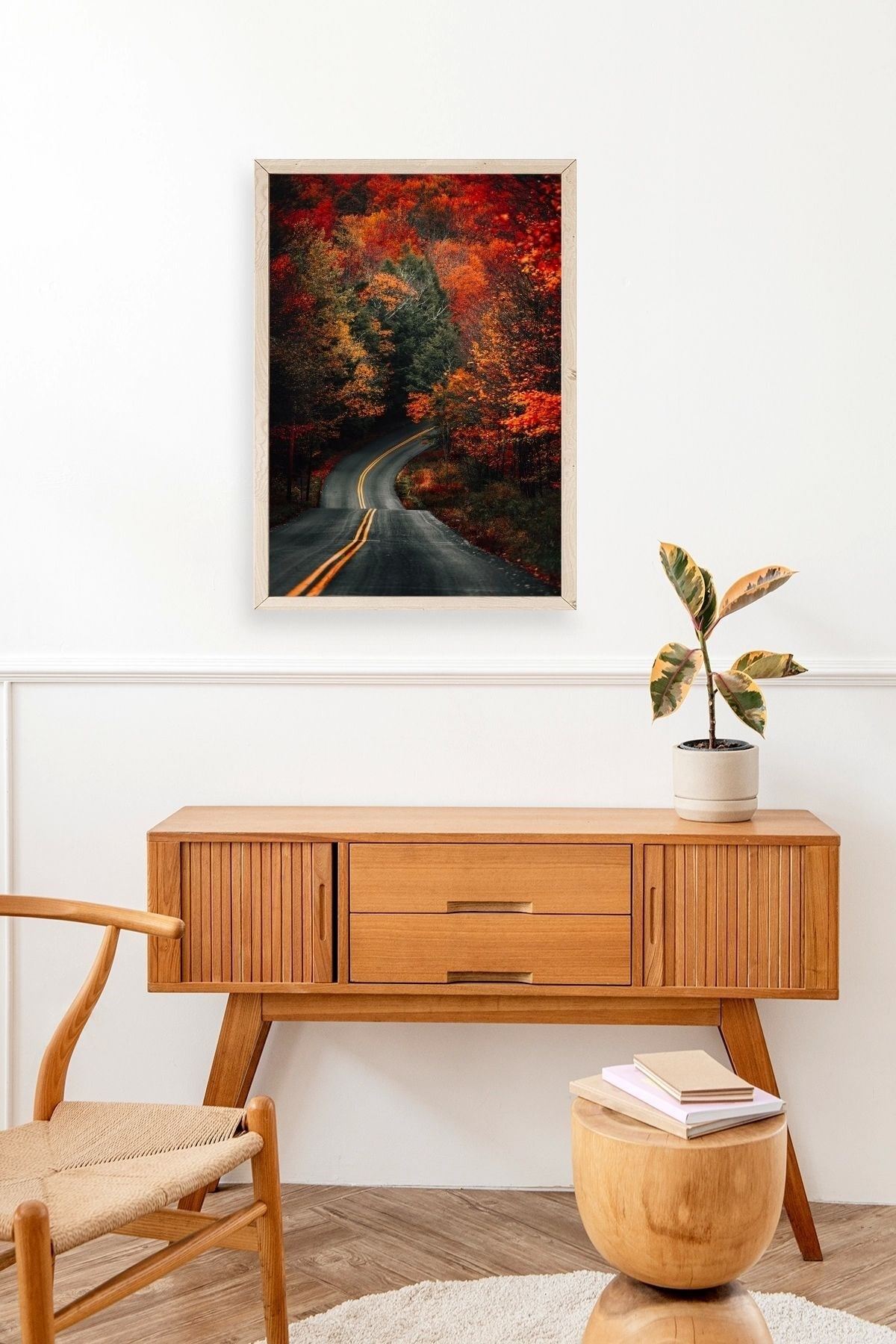 Manzara Ahşap Çerçeveli Tablo 30 x 42