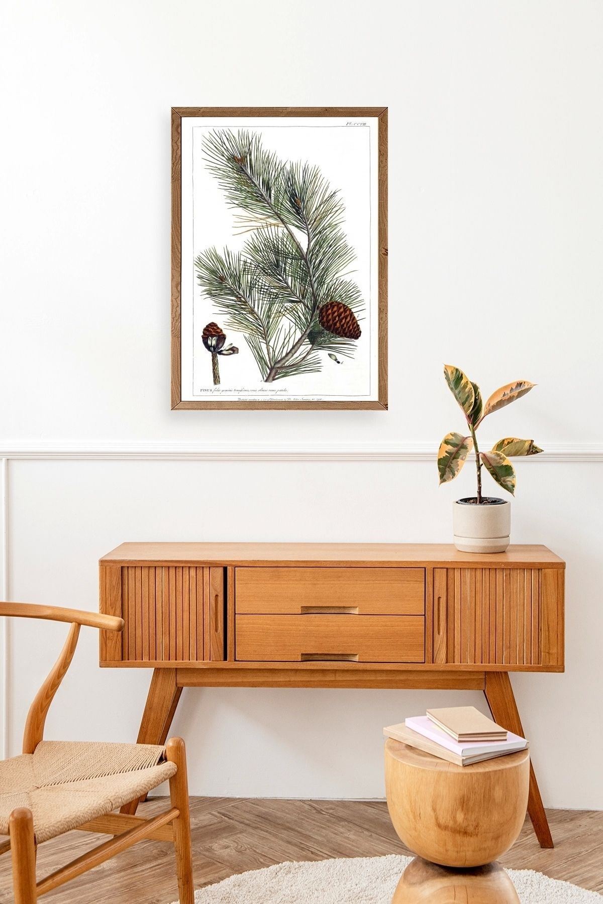 Çam Ahşap Çerçeveli Tablo 23 x 30