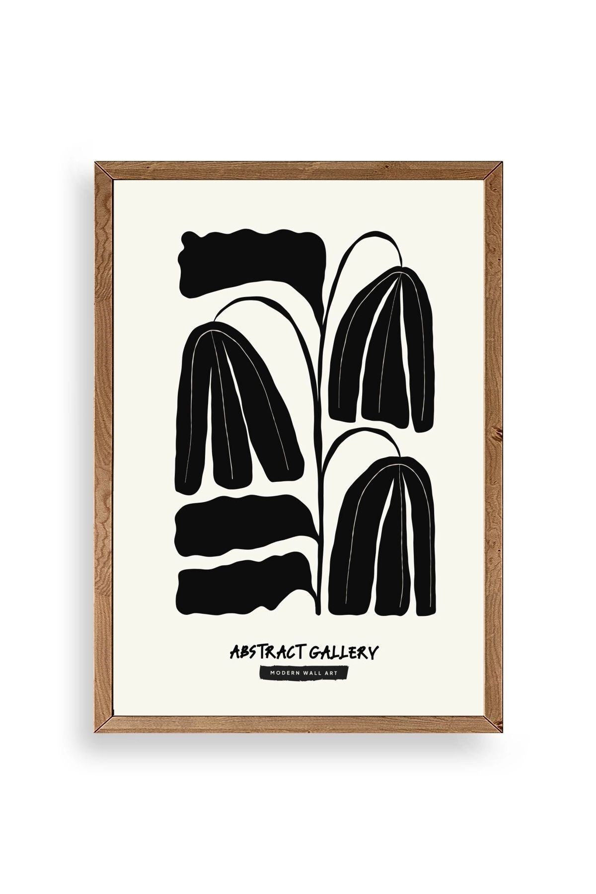 Çiçek Ahşap Çerçeveli Tablo 23 x 30