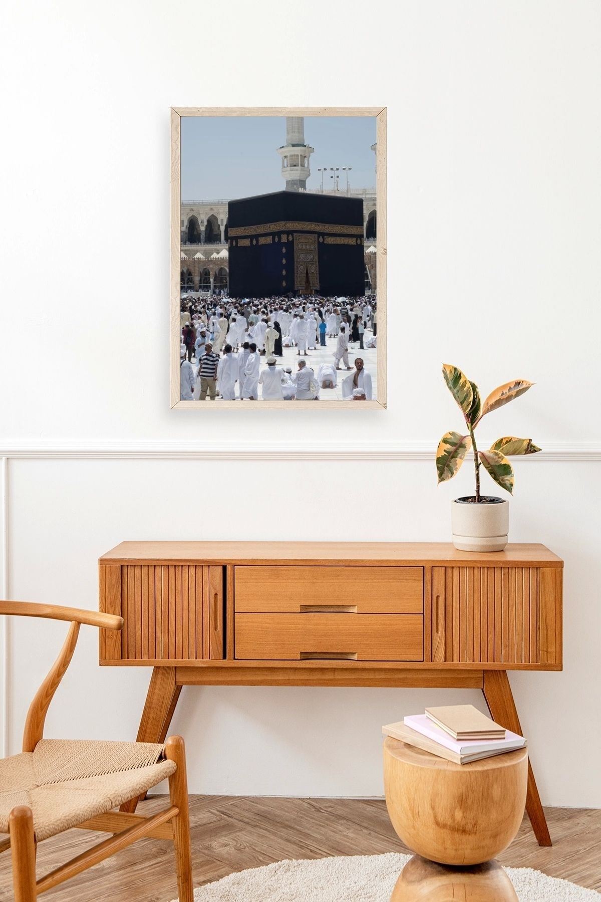 Kabe Ahşap Çerçeveli Tablo 30 x 42