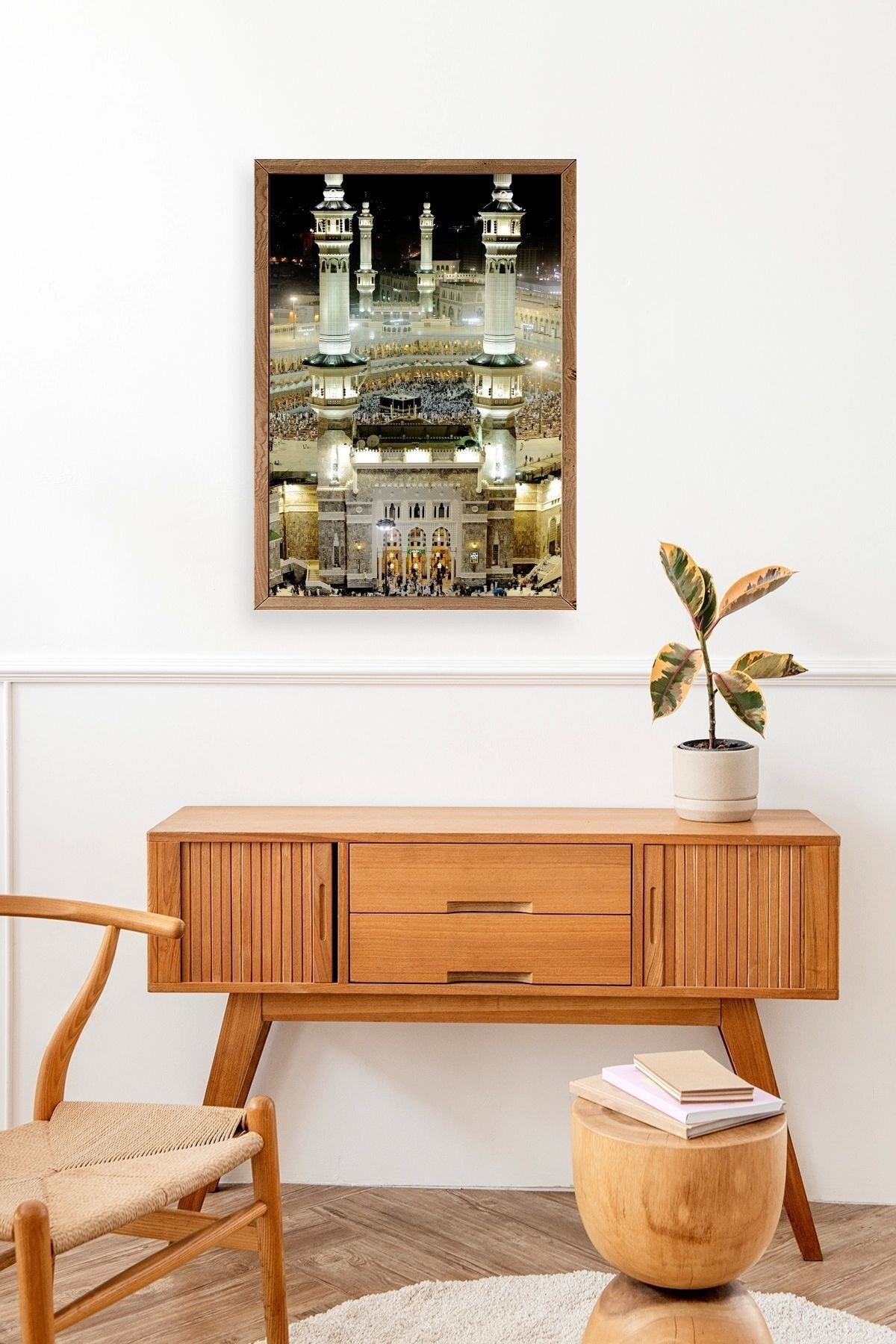 Kabe Ahşap Çerçeveli Tablo 50 x 70