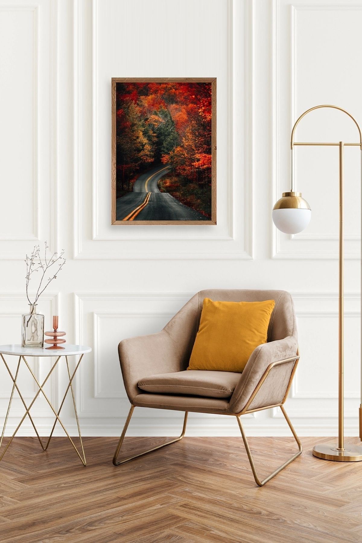 Manzara Ahşap Çerçeveli Tablo 30 x 42