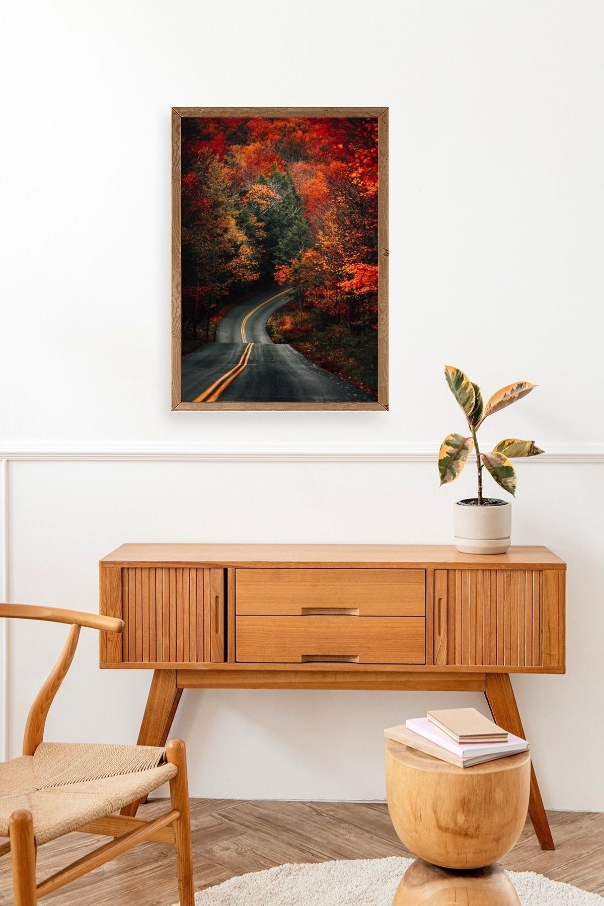 Manzara Ahşap Çerçeveli Tablo 23 x 30