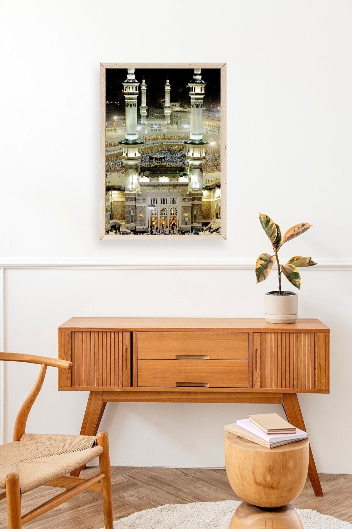 Kabe Ahşap Çerçeveli Tablo 23 x 30