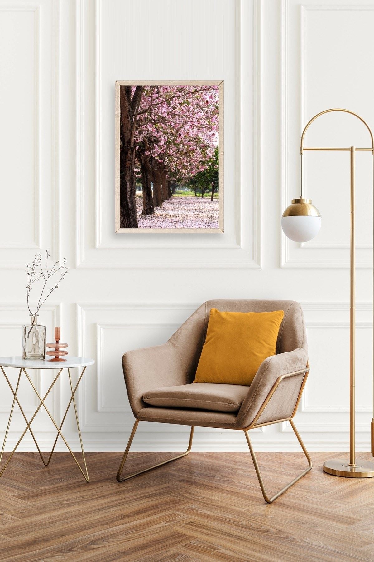 Manzara Ahşap Çerçeveli Tablo 30 x 42