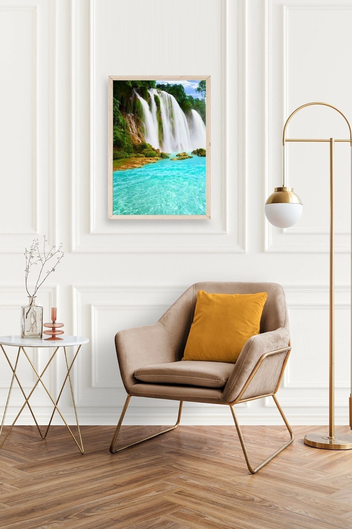 Manzara Doğa Ahşap Çerçeveli Tablo 30 x 42