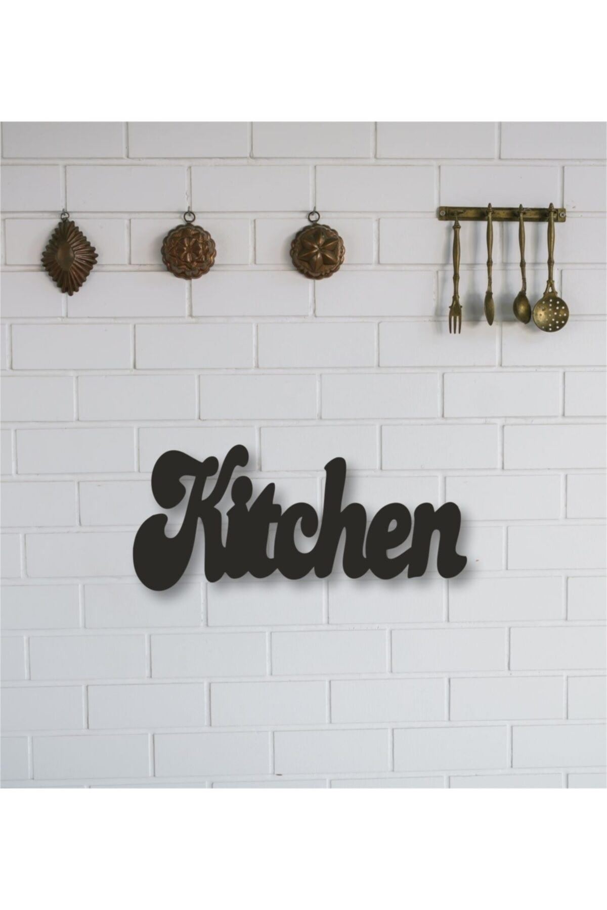 Kitchen Ahşap Tablo Mutfak Dekoru 25 cm