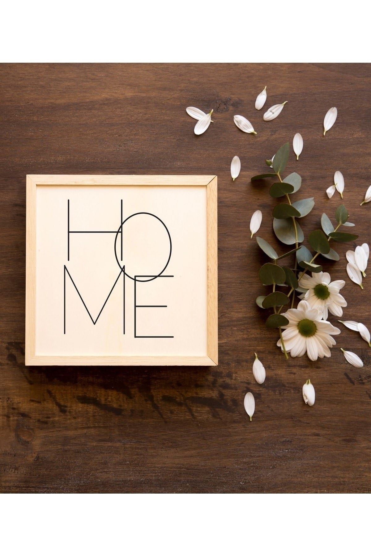 Home Tabela Ahşap Çerçeve 30 x 30