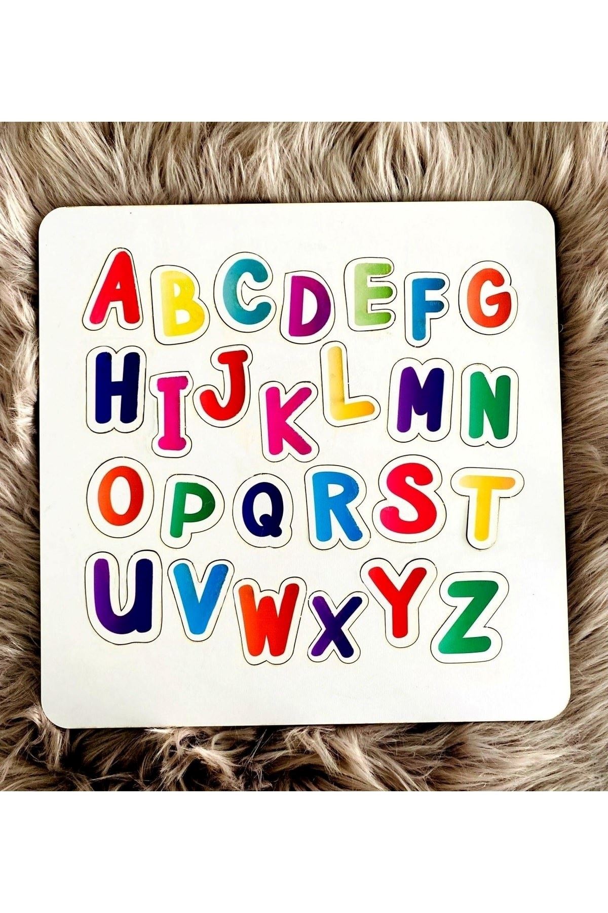 Ahşap Bultak Harfler Yazı Tahtası