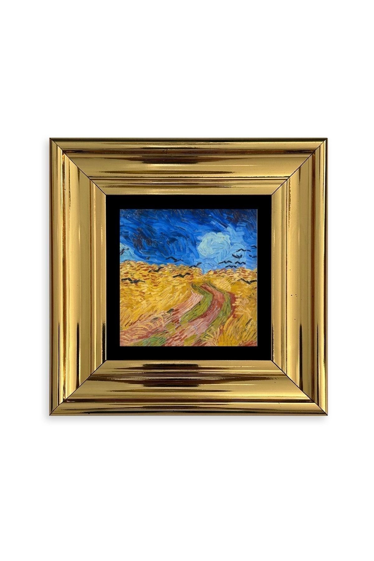 Van Gogh Çerçeveli Taş Tablo 20 cm