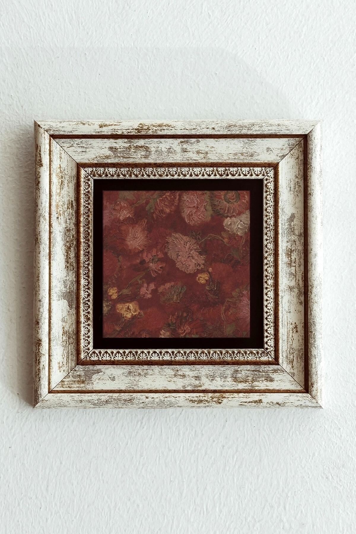 Çerçeveli Taş Tablo , Çerçeveli Taş Duvar Dekoru-enkcrcvtbl-00200 20 cm