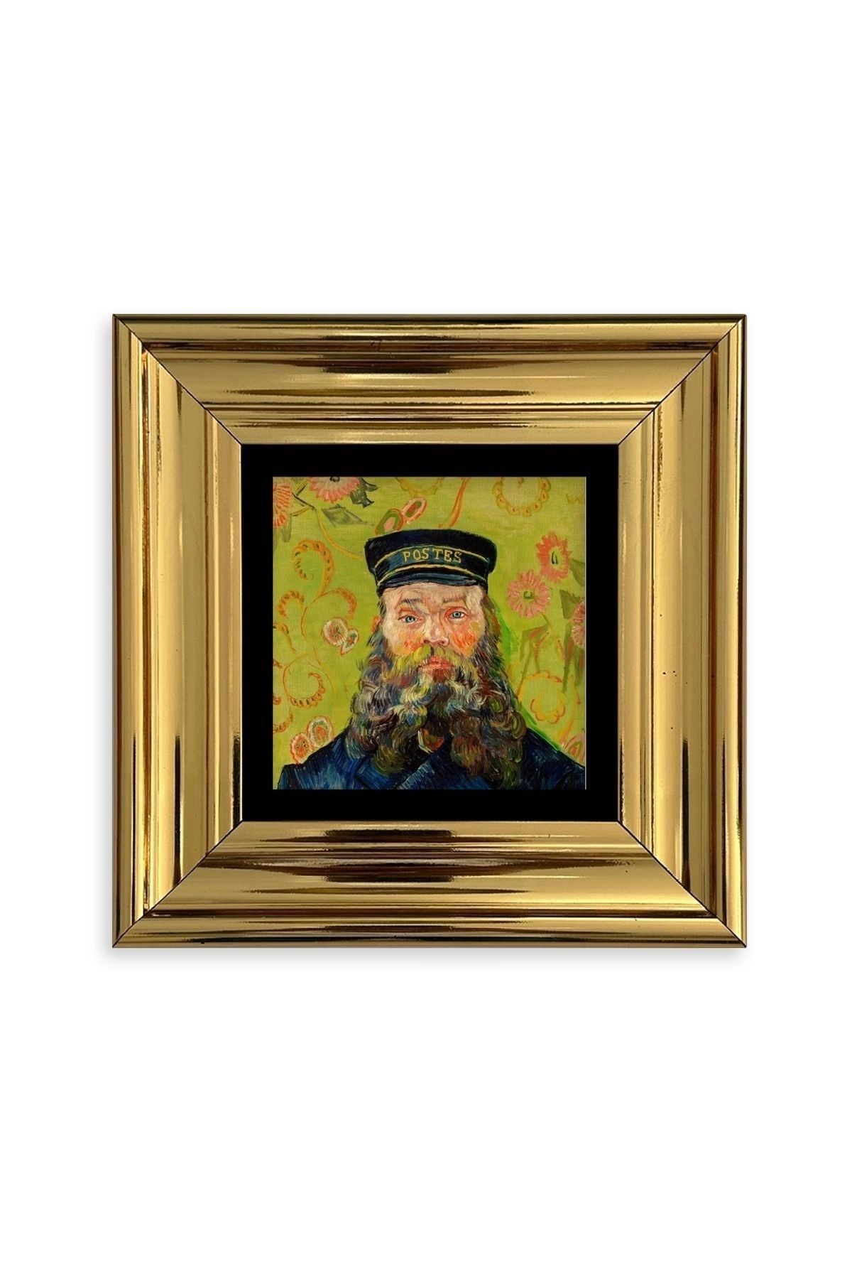 Van Gogh Çerçeveli Taş Tablo 20 cm