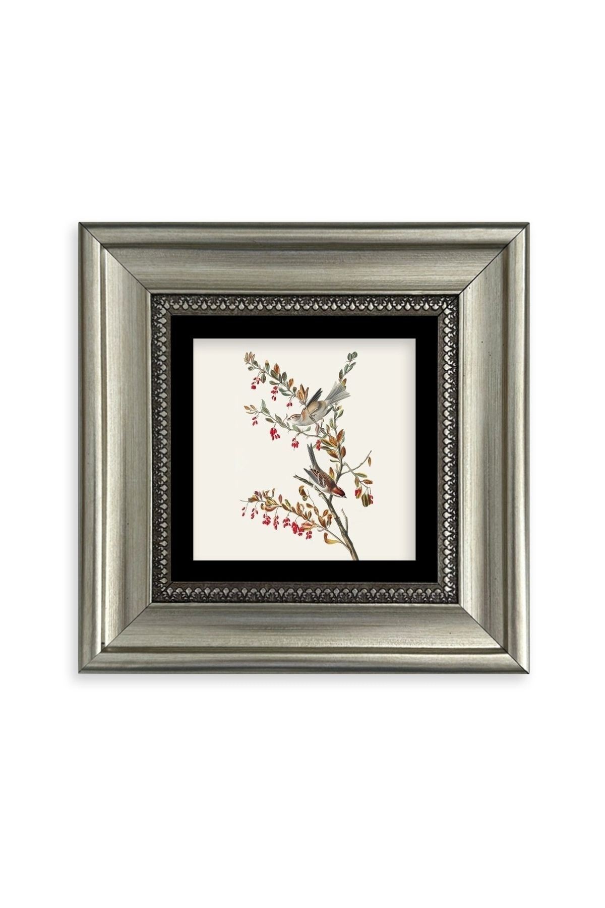 Dal Çerçeveli Taş Tablo 20 cm