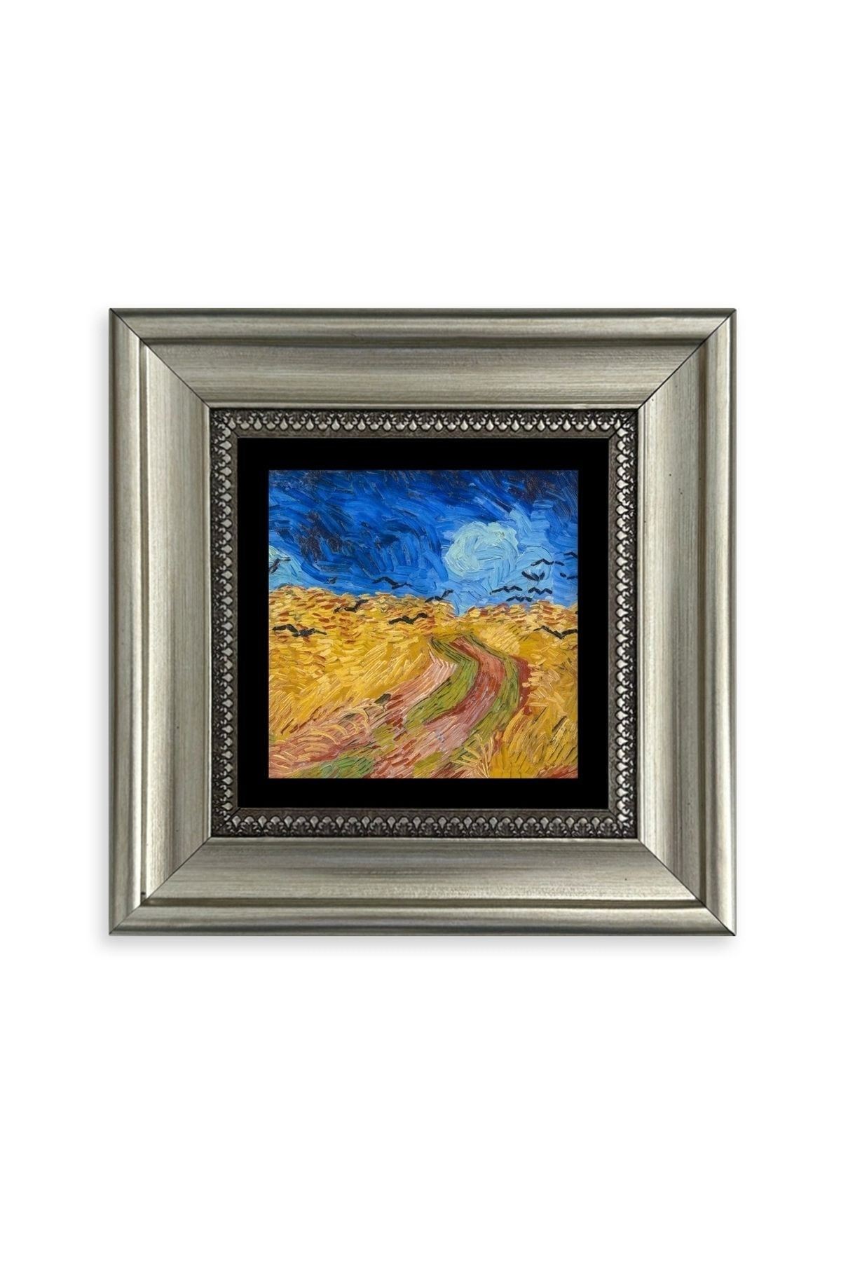 Van Gogh Çerçeveli Taş Tablo 20 cm