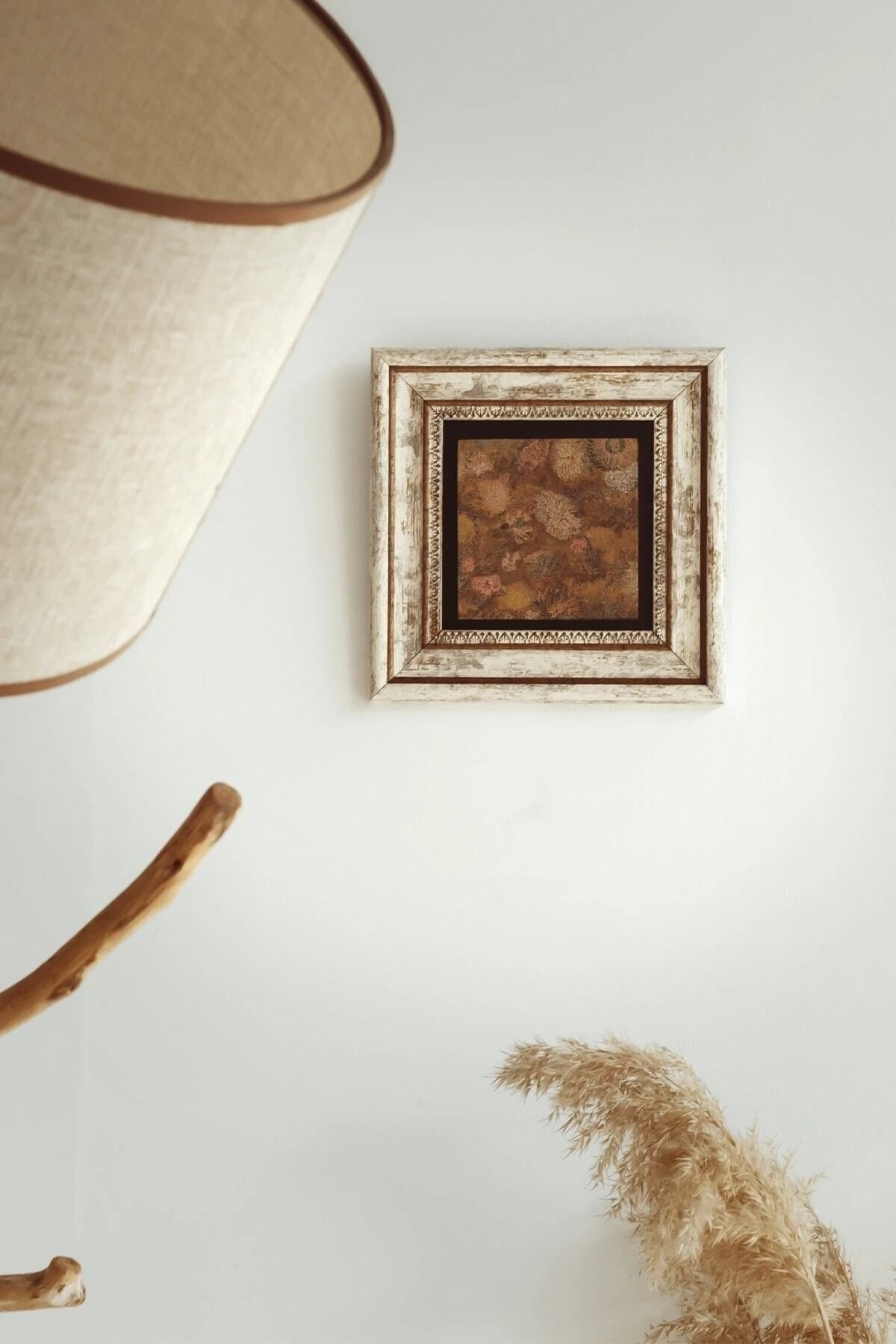 Çerçeveli Taş Tablo , Çerçeveli Taş Duvar Dekoru-enkcrcvtbl-00201 20 cm