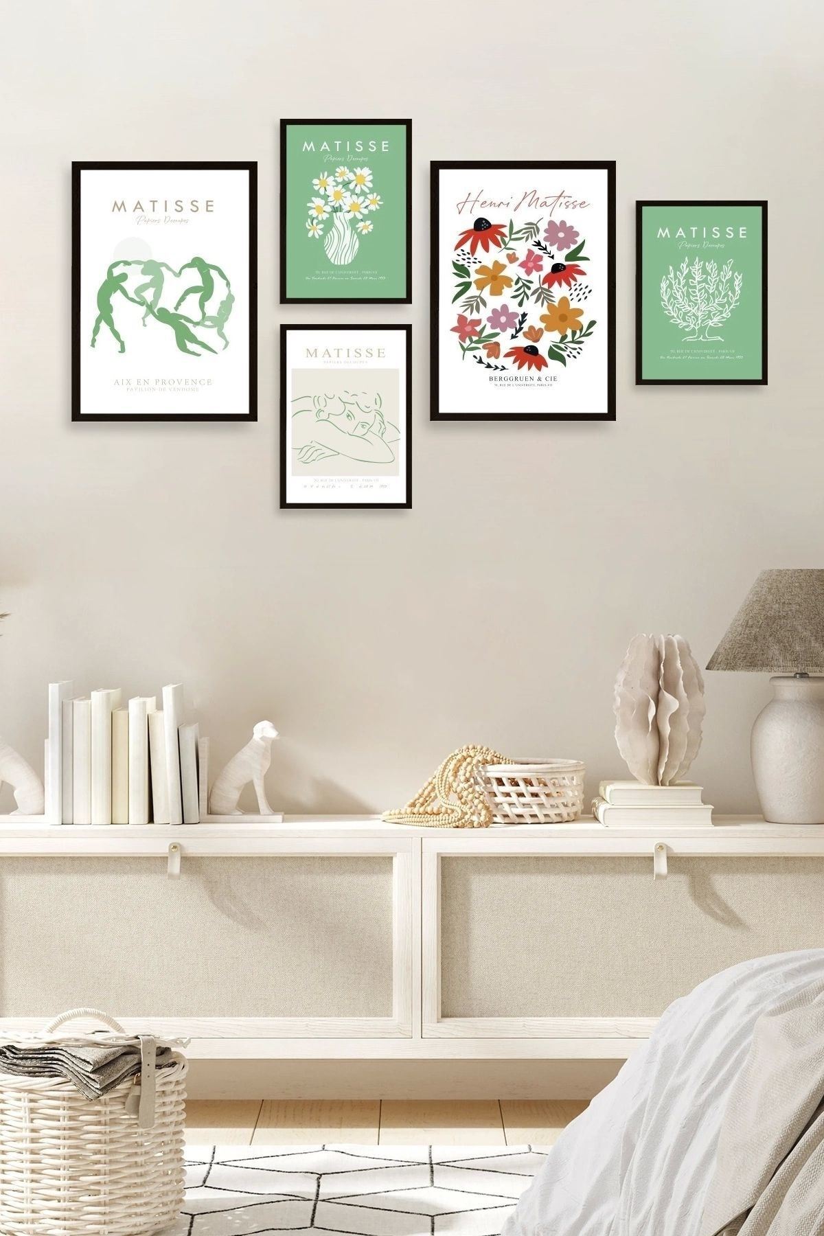 Matisse 5'li Tablo 30 x 40