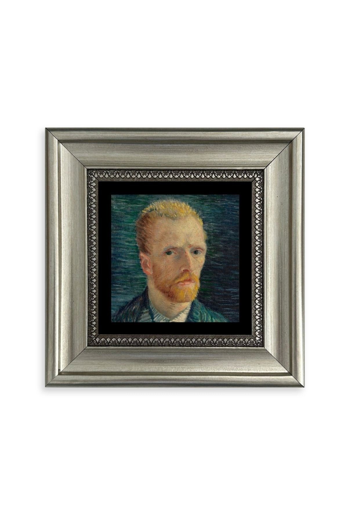 Van Gogh Çerçeveli Taş Tablo 20 cm