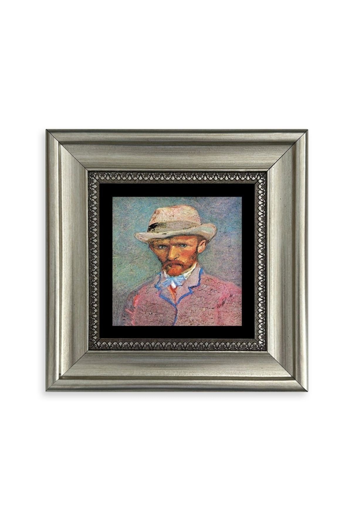 Van Gogh Çerçeveli Taş Tablo 20 cm