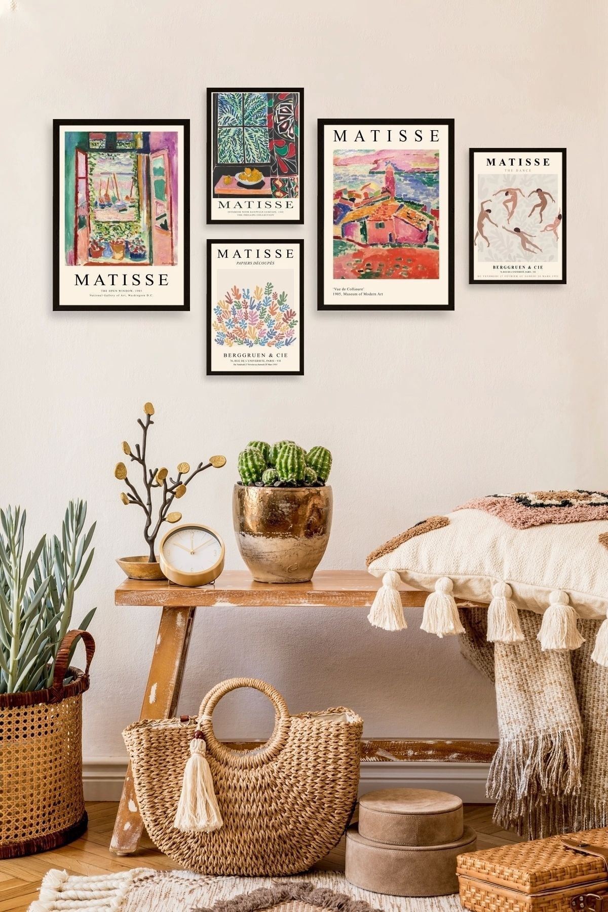 Matisse 5'li Tablo 30 x 40