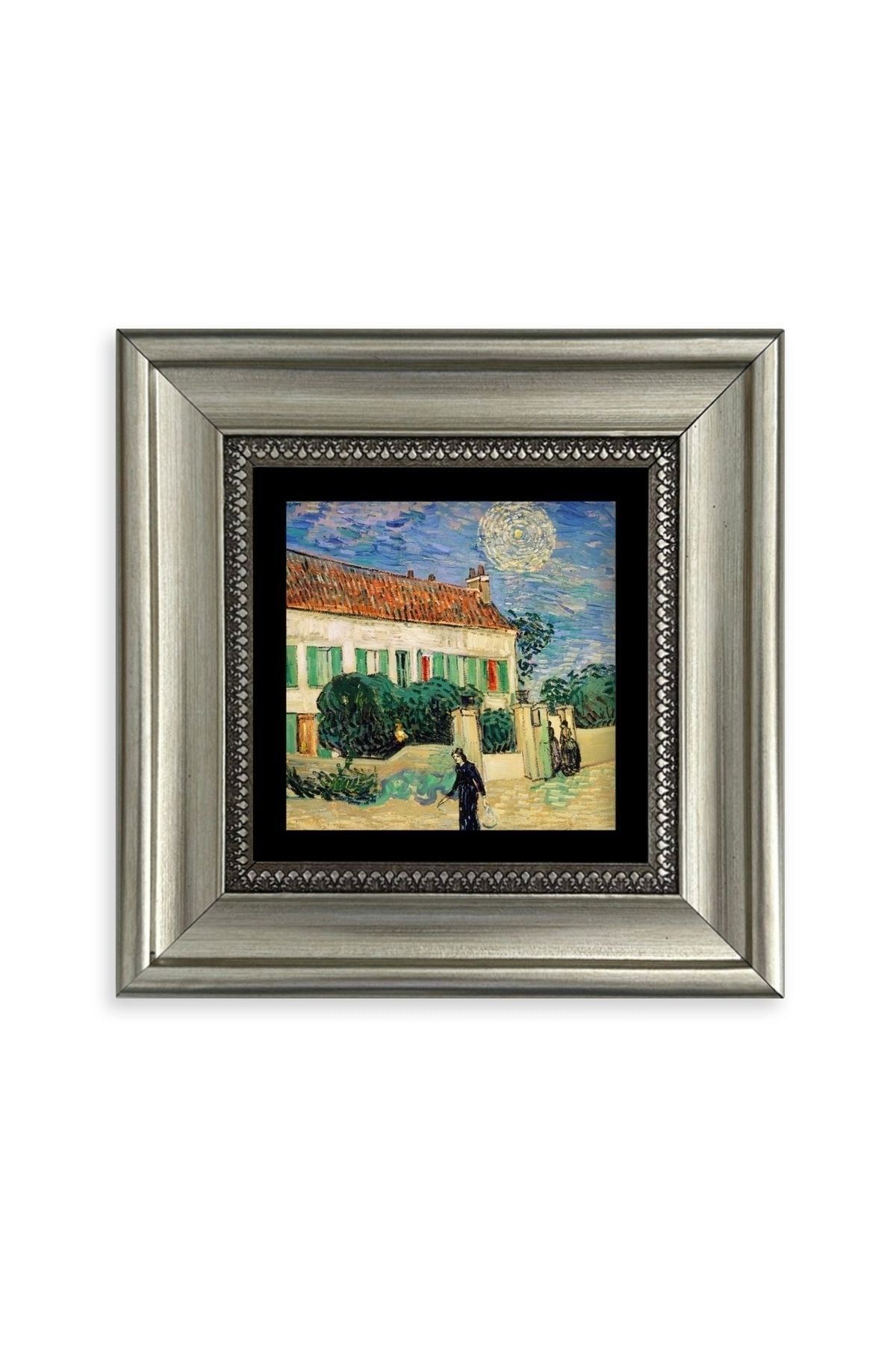 Manzara Çerçeveli Taş Tablo 20 cm