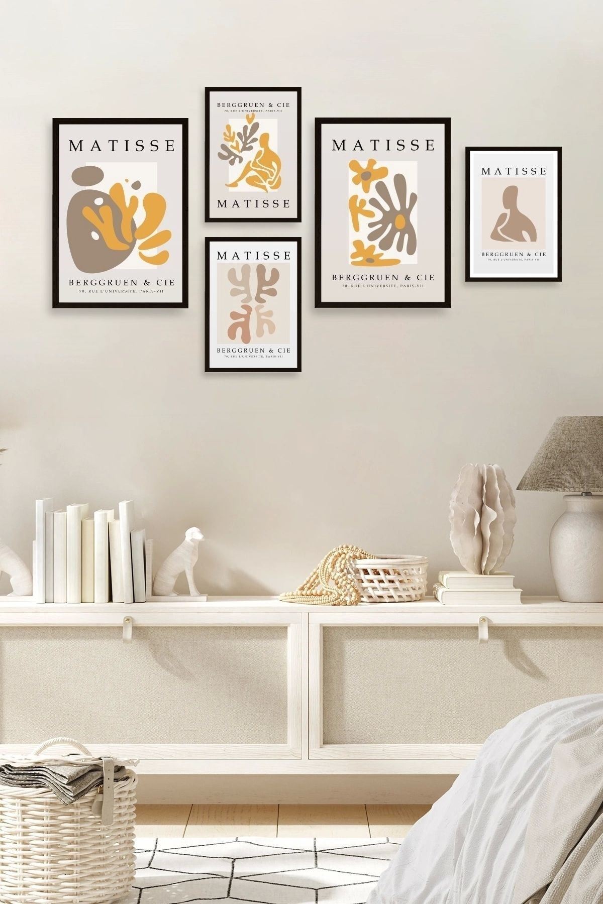 Matisse 5'li Tablo 30 x 40