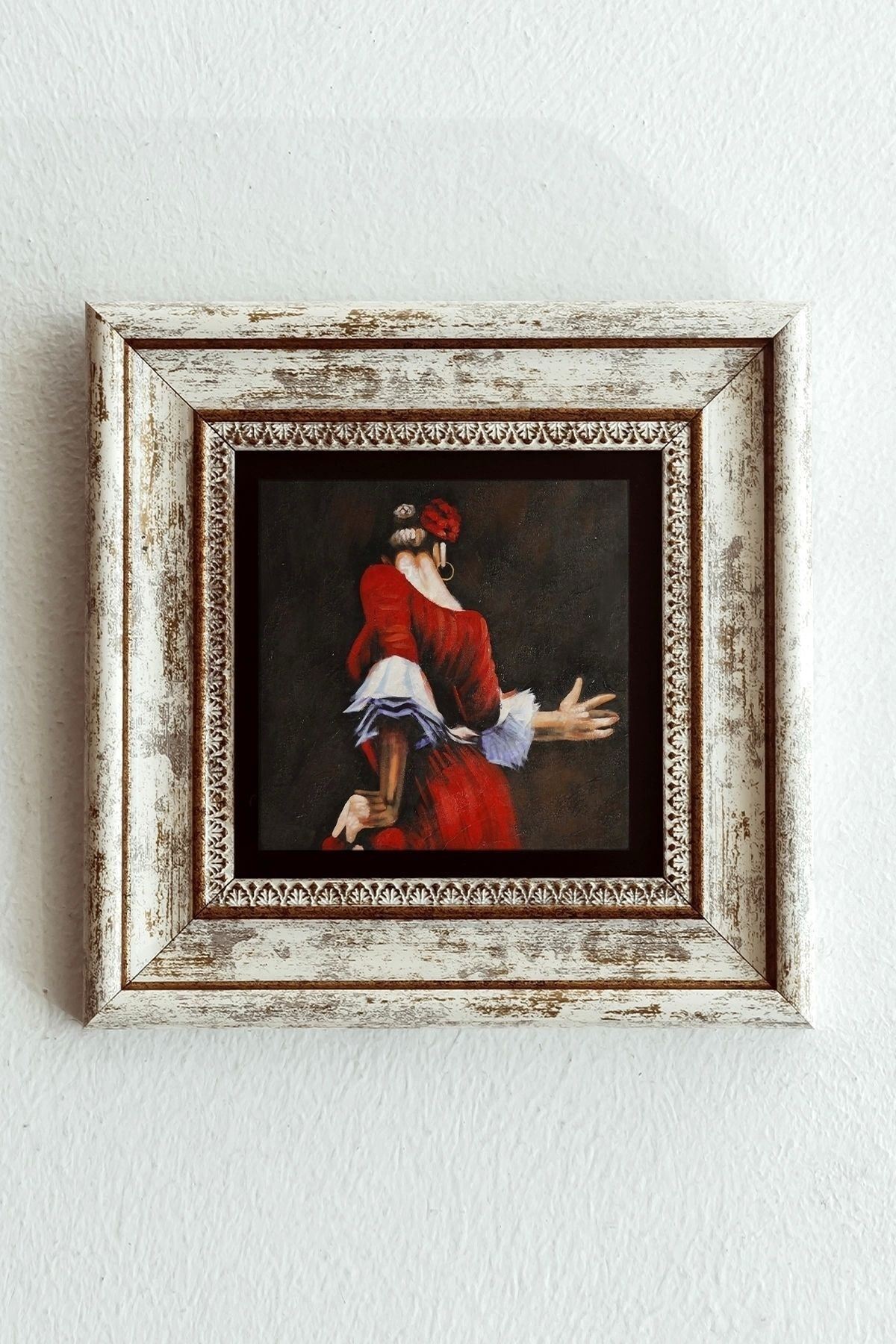 Çerçeveli Taş Tablo , Çerçeveli Taş Duvar Dekoru-enkcrcvtbl-00154 20 cm