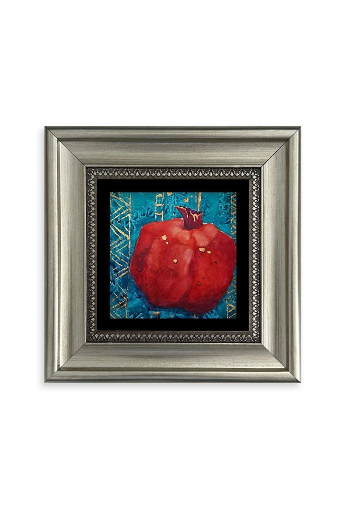 Bereket Narı Çerçeveli Taş Tablo 20 cm