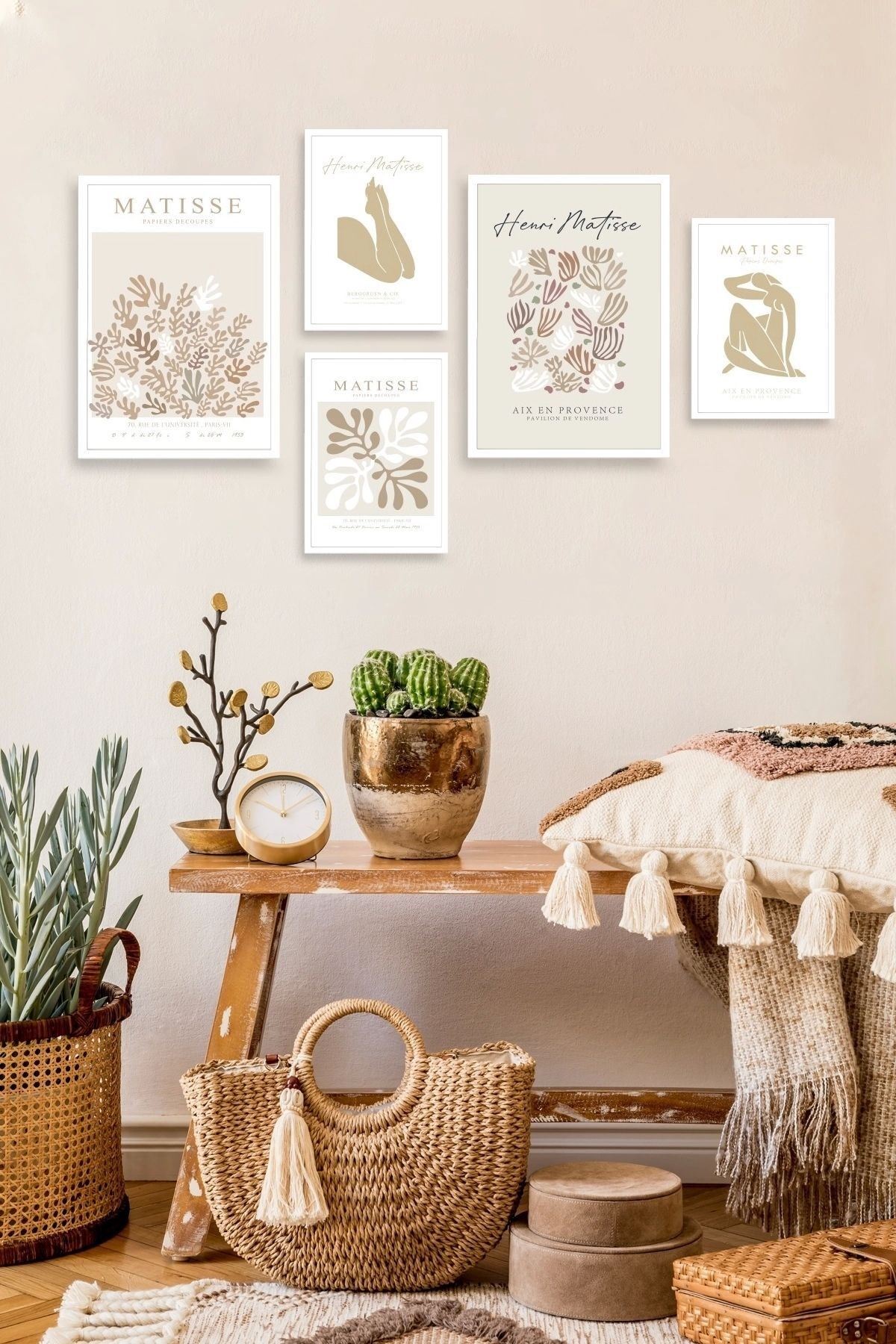 Matisse 5'li Tablo 30 x 40