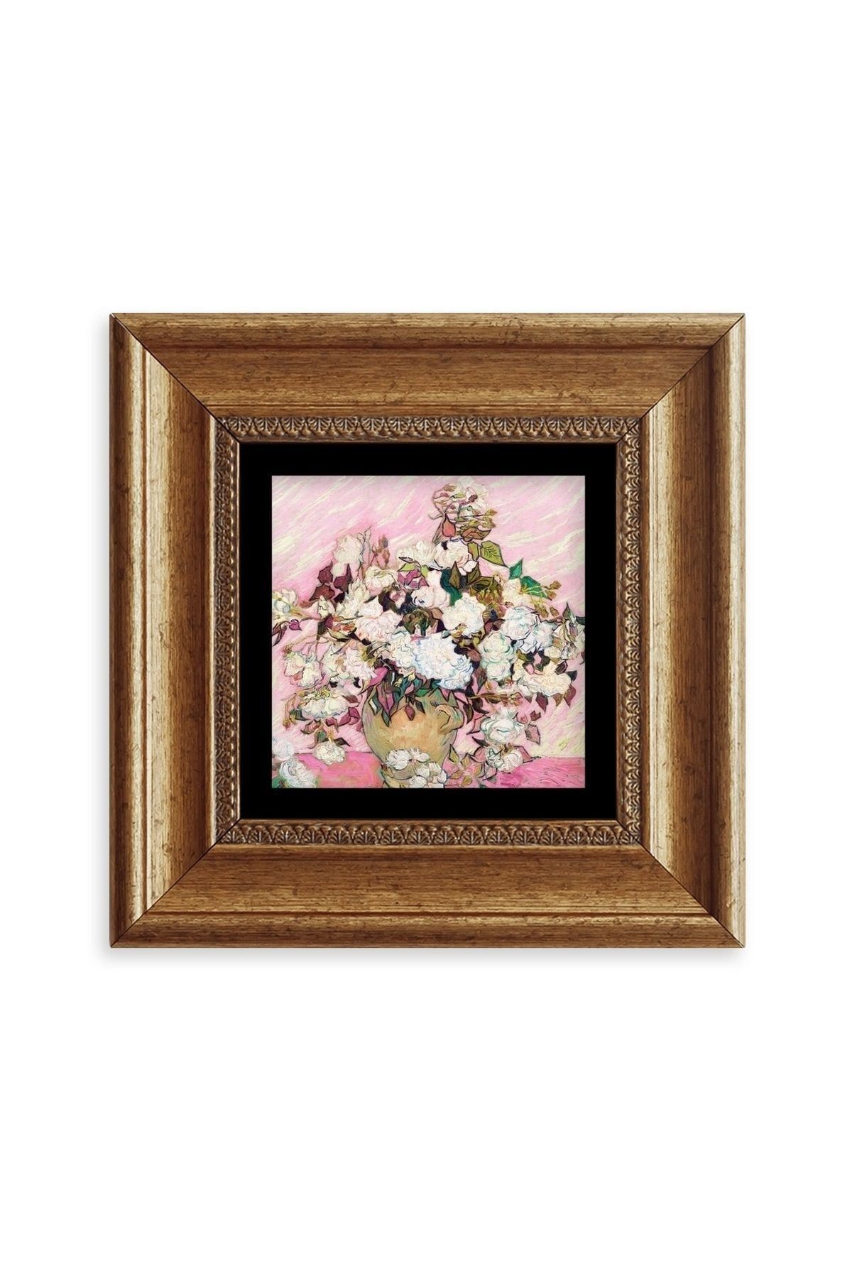 Van Gogh Çerçeveli Taş Tablo 20 cm