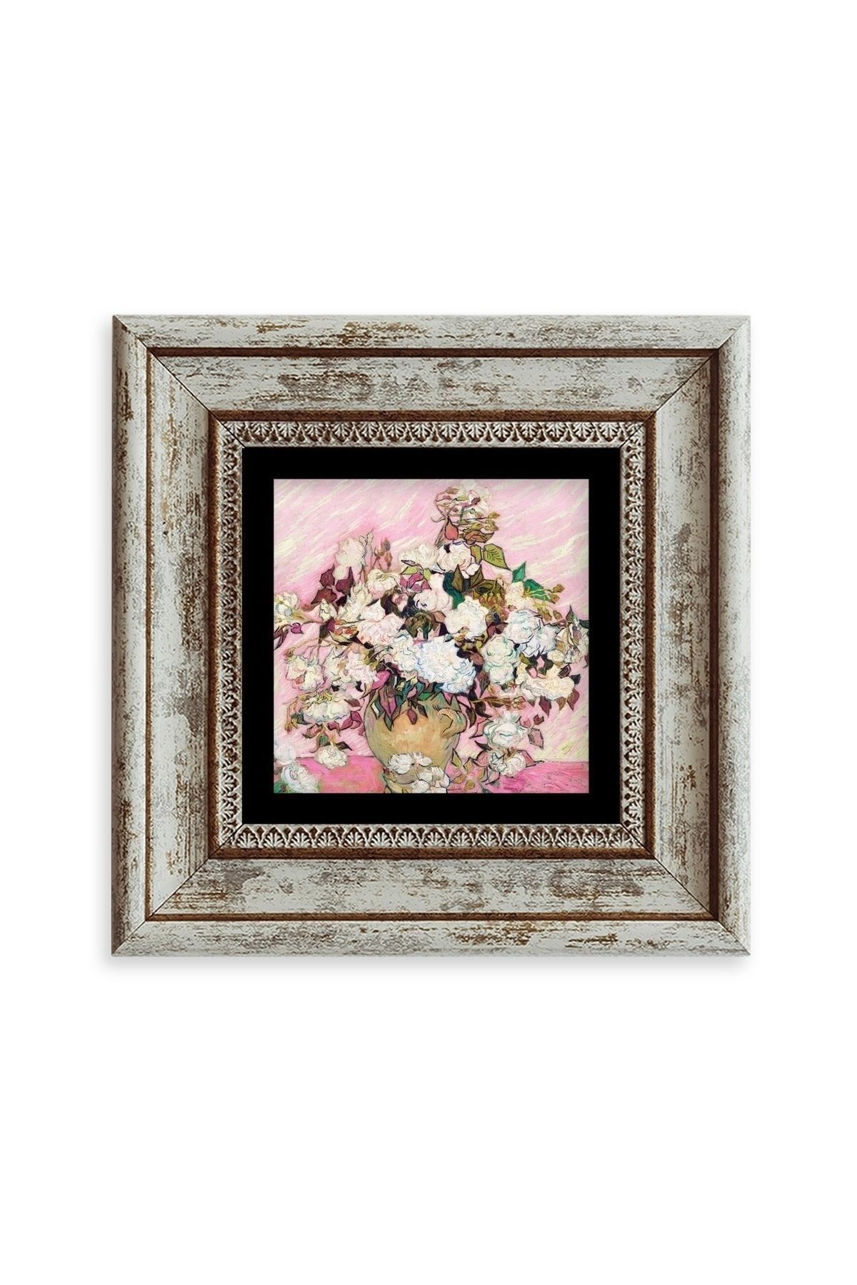 Van Gogh Çerçeveli Taş Tablo 20 cm