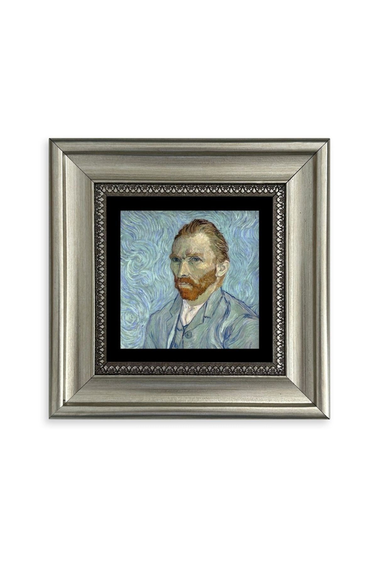 Van Gogh Çerçeveli Taş Tablo 20 cm