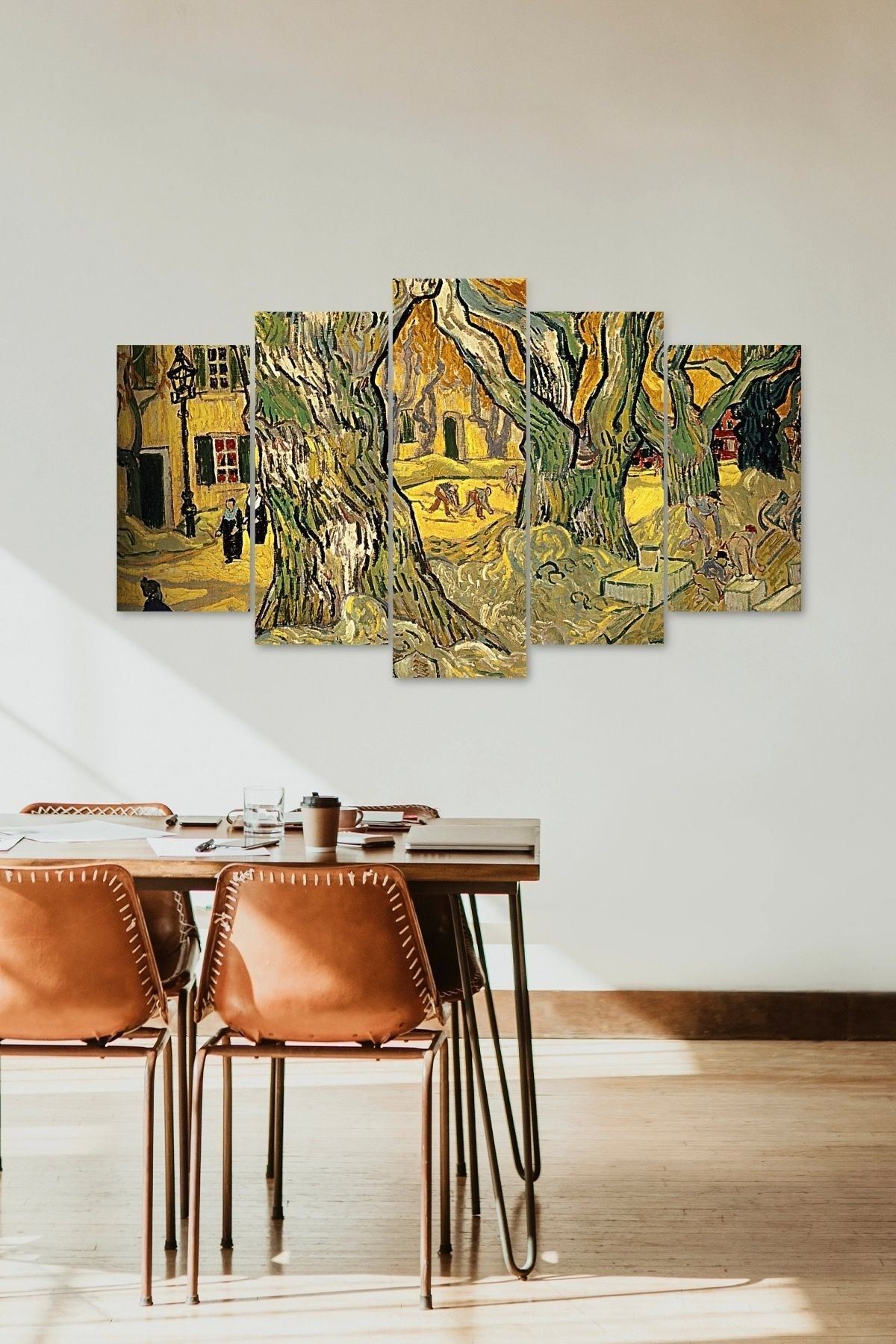 Manzara 5 Parçalı Mdf Tablo 60 x 100