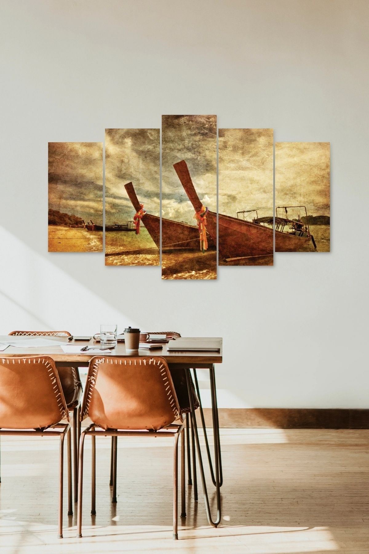 Manzara 5 Parçalı Mdf Tablo 60 x 100