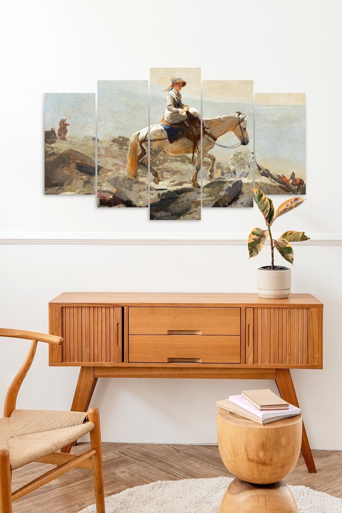 Manzara 5 Parçalı Mdf Tablo 60 x 100