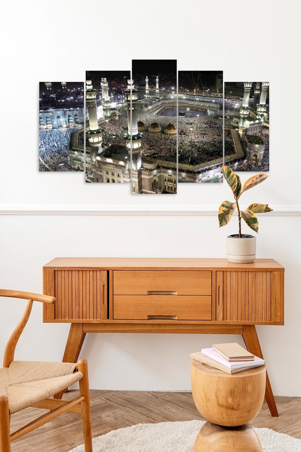 Kabe Manzara 5 Parçalı Mdf Tablo 60 x 100