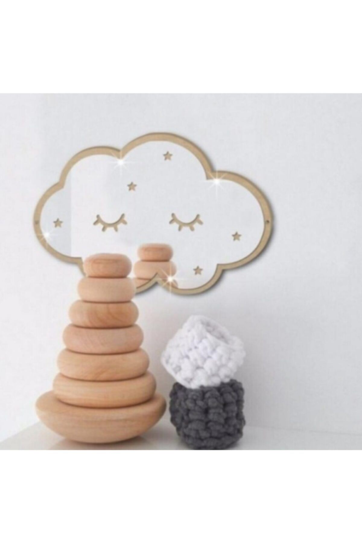 Bulut Desen Duvar Dekoru