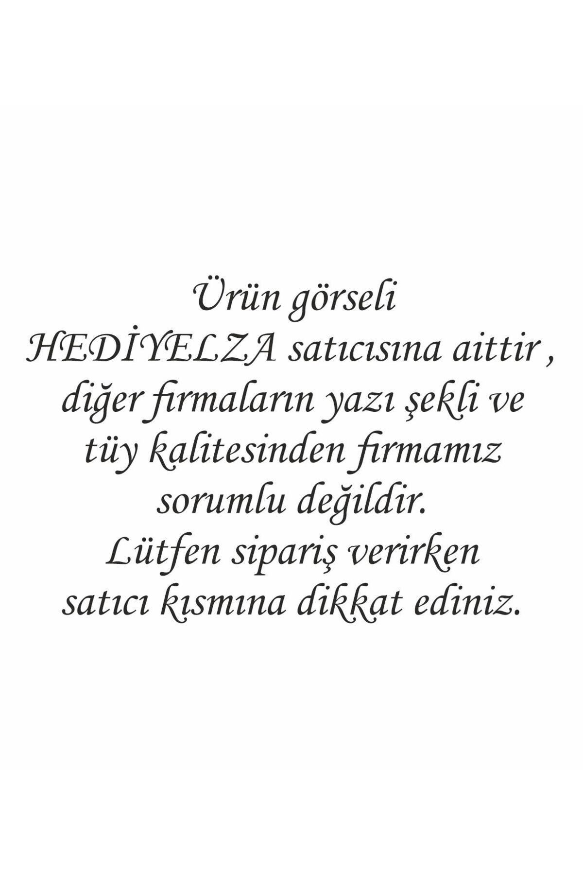 Kişiye Özel Tüylü Kına Gecesi Tefi,yeşil Tüylü Gelin Tefi (28 CM)