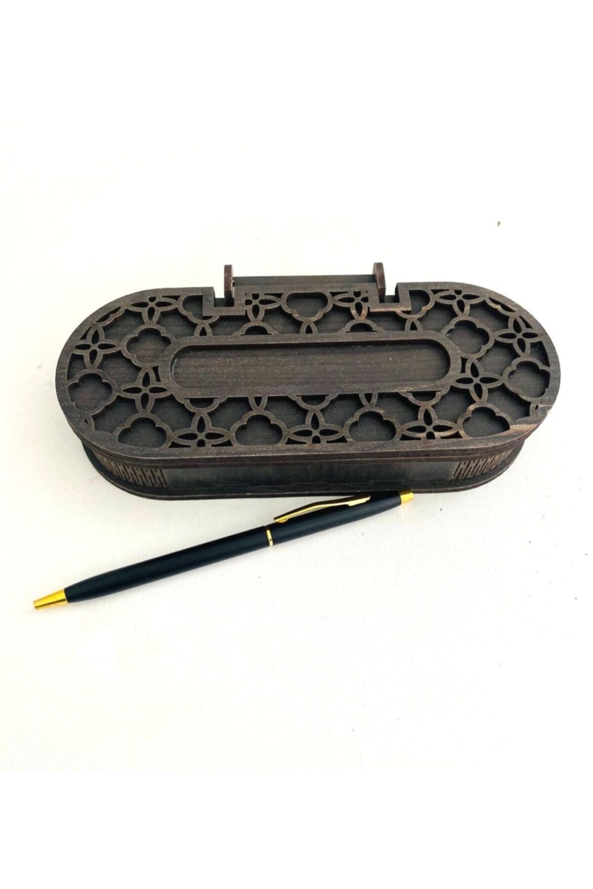 Öğretmenler Gününe Özel Tasarımlı Ahşap Kalem Kutusu