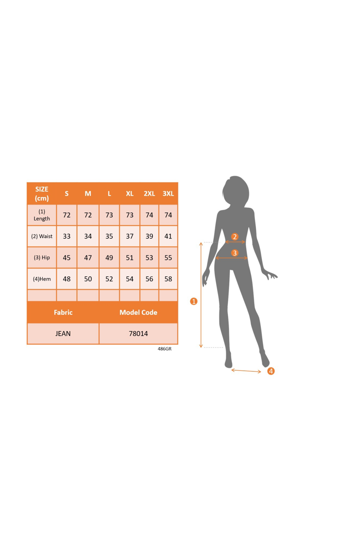 Kadın Yüksek Bel önden Yırtmaçlı Cepli Midi Kot Etek