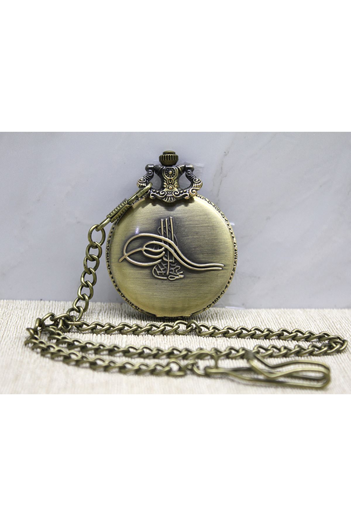 Osmanlı Tuğralı Köstekli Saat