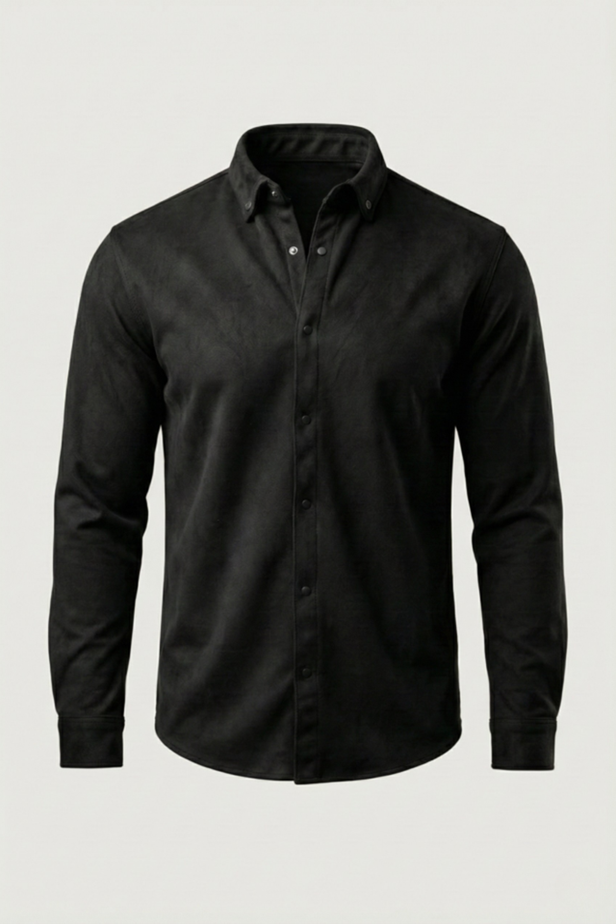 Erkek Uzun Kollu Süet Gömlek