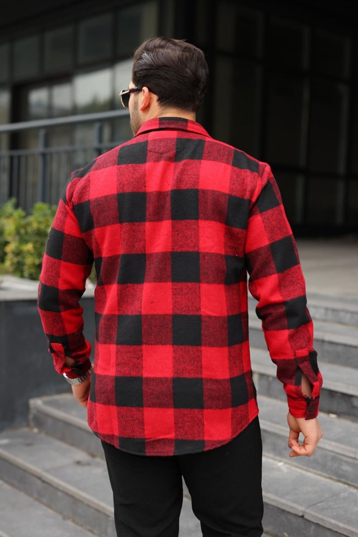 Erkek Ekose Desenli Oduncu Gömlek